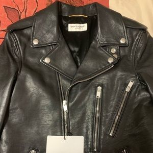 Saint Laurent Moto leather jacket